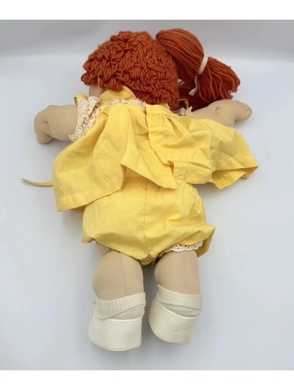 VTG 1982 Cabbage Patch Kids Doll Redhead Green Eyes Laurie Greta OK Birth Cert